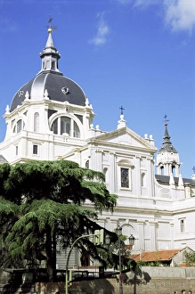 Mediterranean Travel Destination Prints: Almudena Cathedral