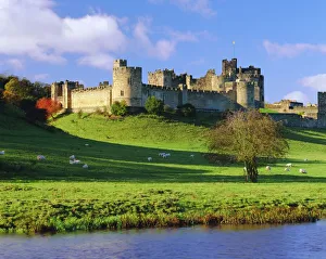 Alnwick Castle, Alnwick, Northumberland, England Alnwick Castle, Alnwick, Northumberland, England