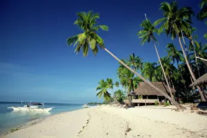 Alona Beach on the island of Panglao off the coast of Bohol Alona Beach on the island of Panglao off the coast of Bohol