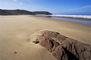 Sandy Beach In Europe Prints: Amado beach