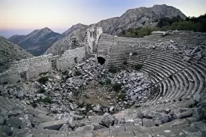 Images Dated 25th January 2000: The amphitheatre at Termessos