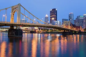 Andy Warhol Bridge (7th Street Bridge) over the Allegheny River, Pittsburgh Andy Warhol Bridge (7th Street Bridge) over the Allegheny River, Pittsburgh