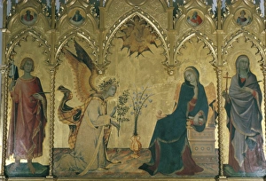 Tuscany Italy Travel Guide Prints: The Annunciation