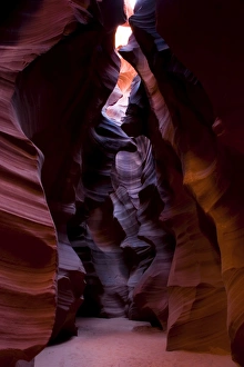 Images Dated 29th February 2008: Antelope Canyon Upper Print