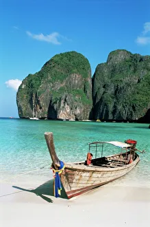 Prints of Ao Maya, Phi Phi Le, Ko Phi Phi, Krabi province, Thailand, Southeast Asia, Asia Thailand Prints: Ao Maya Print, Phi Phi Le Island, Ko Phi Phi