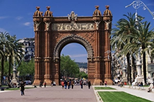Arc De Triomf Barcelona Prints: Arc de Triomf by the Modernist