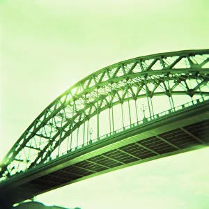 Arched bridge over River Tyne, Newcastle upon Tyne, Tyne and Wear, England Arched bridge over River Tyne, Newcastle upon Tyne, Tyne and Wear, England