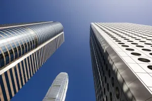 Architecture Prints: Central Hong Kong Modern Architecture Print