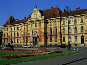 Prints of Arts and Crafts Museum, Zagreb, Croatia, Europe Croatia Prints: Arts and Crafts Museum Print, Zagreb