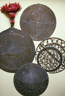 Antique Navigation Tools Prints: Astrolabes