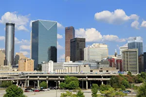 Atlanta skyline, Georgia, United States of America, North America Atlanta skyline, Georgia, United States of America, North America