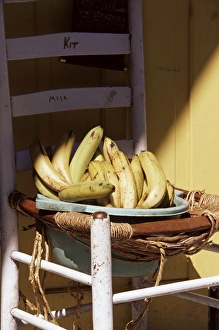 Windward Islands Travel Destination Prints: Bananas, St