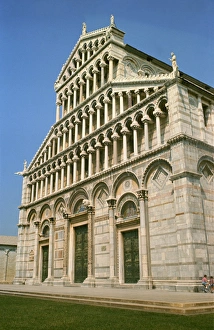 UNESCO World Heritage Site Pisa Prints: Baptistery of the cathedral