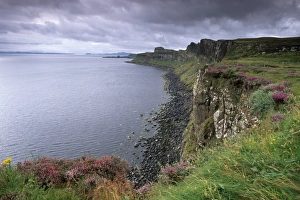 Inner Hebrides Landscape Photography Prints: Basaltic cliffs dominating Rsay Sound