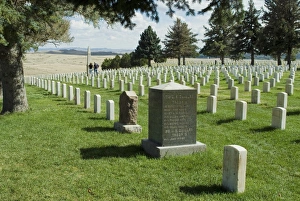 Travel Destinations In America Prints: Battlefield and graveyard