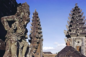 Hindu Temples In Southeast Asia Prints: Batur Temple