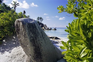 Seychelles Travel Destination Prints: Beach, Anse Source d Argent