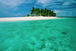 Prints of Empty beach, Bahamas The Bahamas Prints: Empty Beach Print, Bahamas