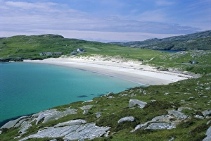 Outer Hebrides Beach Prints: Beach and dunes of shell-sand