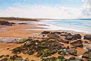 Beach, Gwithian, Cornwall, England, United Kingdom, Europe Beach, Gwithian, Cornwall, England, United Kingdom, Europe