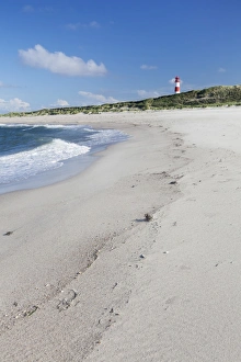 Sylt Island Photography Prints: Beach and lighthouse List Ost, Ellenbogen