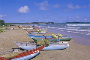 Sri Lanka Beach Prints: Beach at Tangalla