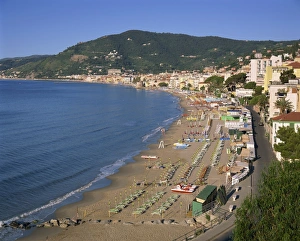 Alassio Beach Print