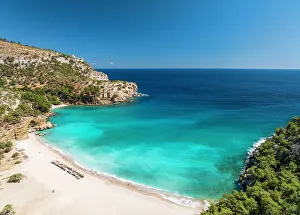 Greek Islands Landscape Prints: Beautiful landscape and beach, Thassos, Greek Islands, Greece, Europe