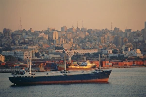Mediterranean Seafront Prints: Beirut harbour