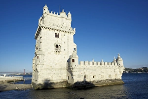 Belem Tower Print, Lisbon, Portugal