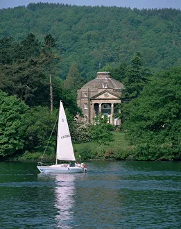 Belle Isle Round House, Lake Windermere, Lake District National Park, Cumbria Belle Isle Round House, Lake Windermere, Lake District National Park, Cumbria