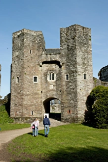 Images Dated 6th April 2009: Berry Pomeroy Castle Print, Devon, England