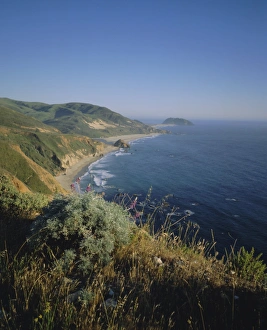 Tranquil Beach Scenes Prints: Big Sur Coast