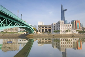 Bitexco Financial Tower and Ben Nghe River, Ho Chi Minh City, Vietnam, Indochina Bitexco Financial Tower and Ben Nghe River, Ho Chi Minh City, Vietnam, Indochina