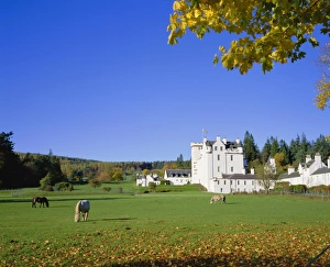 Prints of Blair Castle, Blair Atholl, Tayside, Scotland, UK, Europe Perth And Kinross Prints: Blair Castle Print - A Photographic Representation of the Scottish Castle