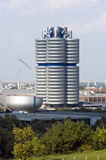 Germany Prints: BMW Building Print, Munich, Germany