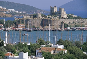 Turkish Landmarks Prints: Bodrum and Bodrum Castle