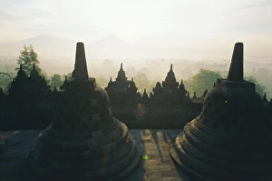 UNESCO World Heritage Site Indonesia Prints: Borobudur, Java