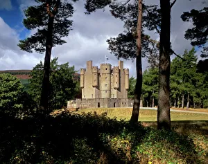 Braemar Castle Print, 17th century Scottish stronghold