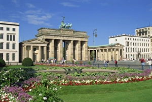 Berlin City Landmarks Prints: The Brandenburg Gate