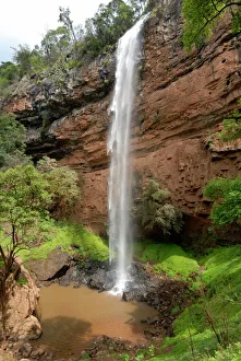 Bridal Veil Waterfall, Drakensberg Mountains, South Africa, Africa Bridal Veil Waterfall, Drakensberg Mountains, South Africa, Africa