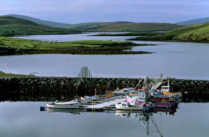 Bridge End Bridge Print, Shetland Islands Landscape