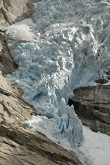 Scandinavia Landscape Prints: Briksdal Glacier (Briksdalsbreen)