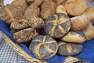 Germany Baked Goods Prints: Brotzeit, bread rolls