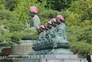 Japanese Temples And Shrines Prints: Buddha statues