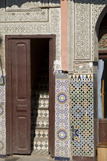 Colourful Building Exterior Prints: Building detail