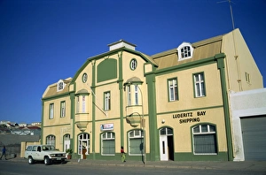 Luderitz Namibia Prints: Building, Luderitz
