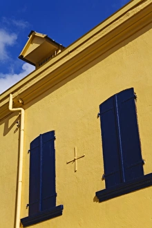 West Indies Island Life Prints: Building on Rue Isambert