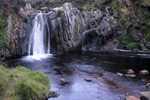 Burn of Lunklet Waterfall Print