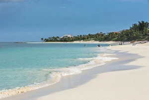 Cabbage Beach Print, Nassau Bahamas Landscape